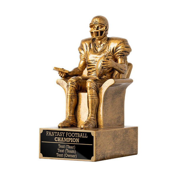 TrophySmack Golden Player Fantasy Football Trophy