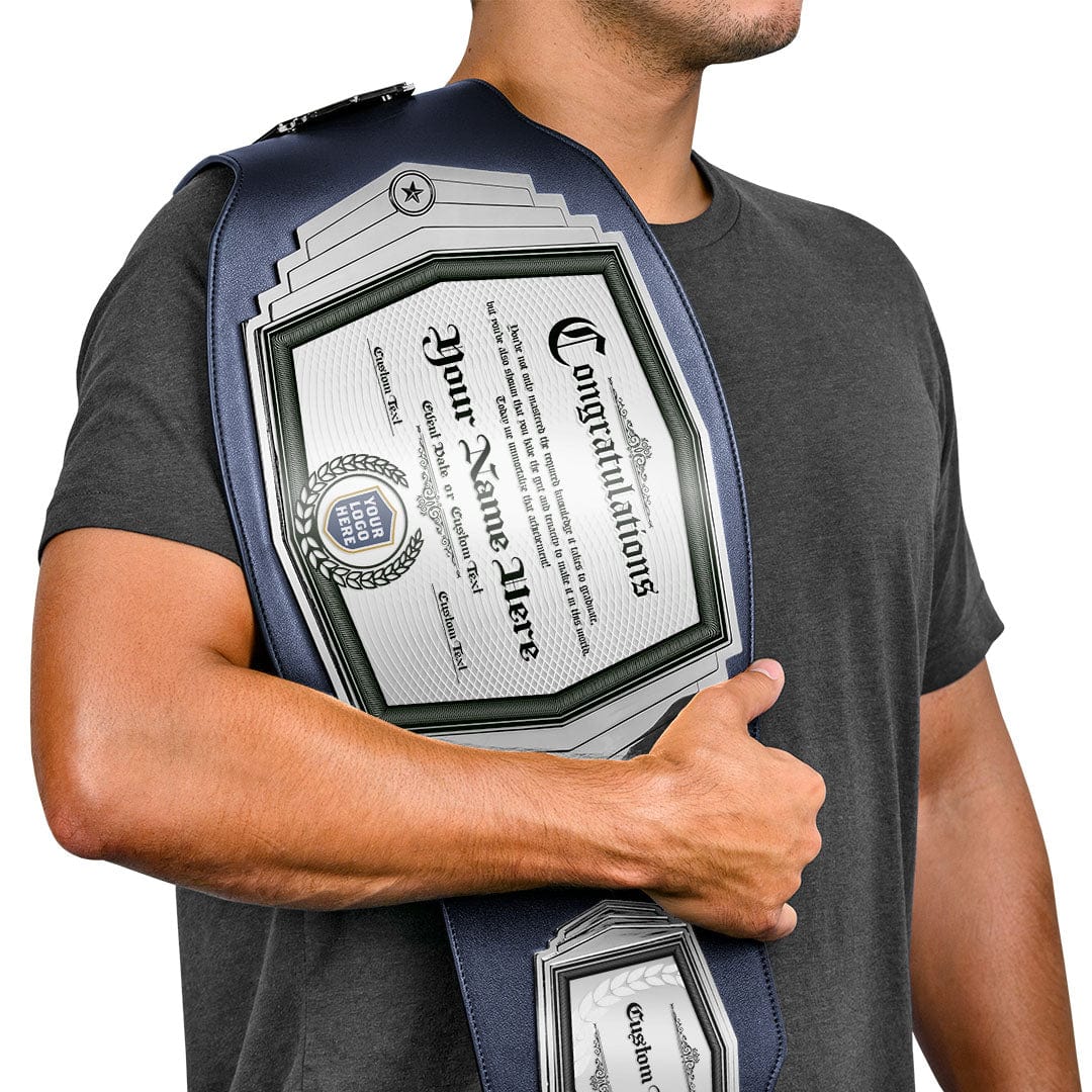TrophySmack Graduation Custom Championship Belt