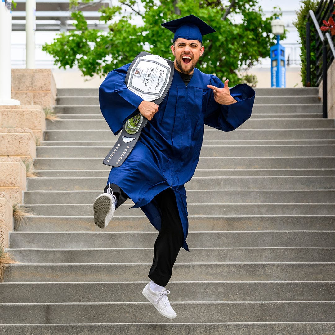 d50a1b96-9399-4f61-a94e-67ef421d0a3e Images High... Graduation Belt - Custom 6lb Championship Belt - TrophySmack