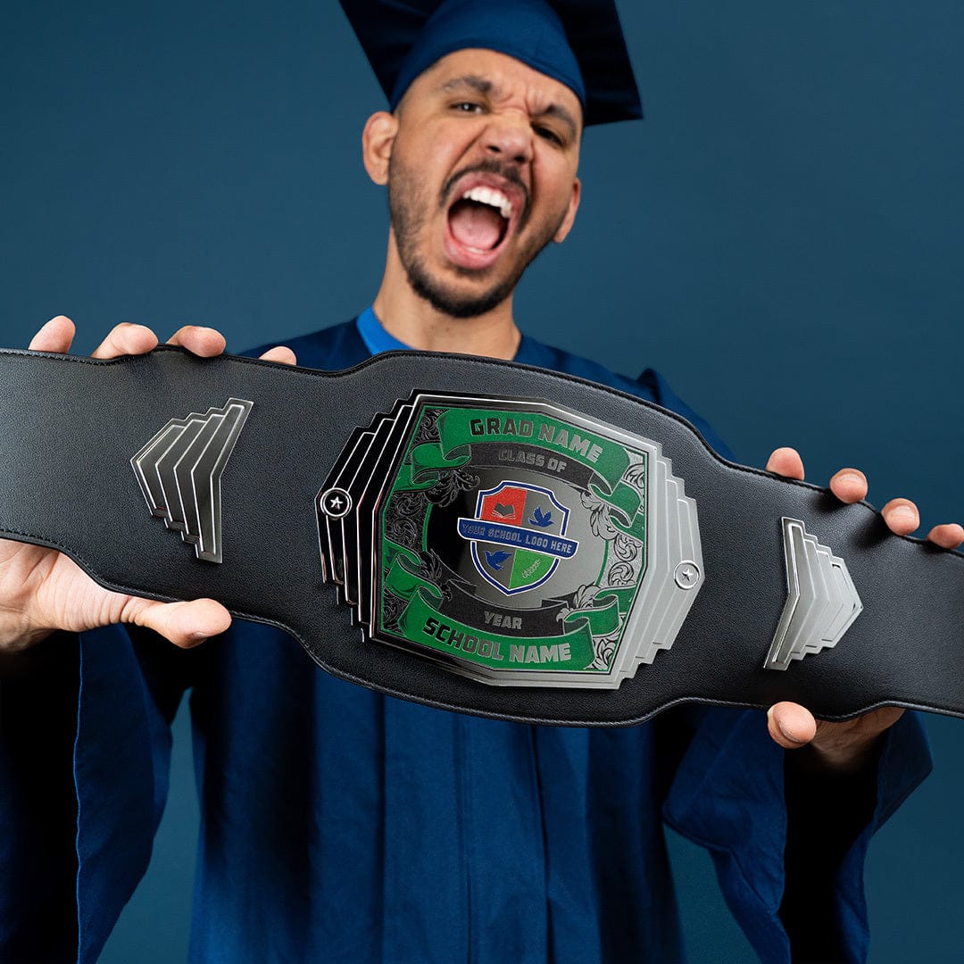 TrophySmack Graduation Gift 2lb Regal Championship Belt