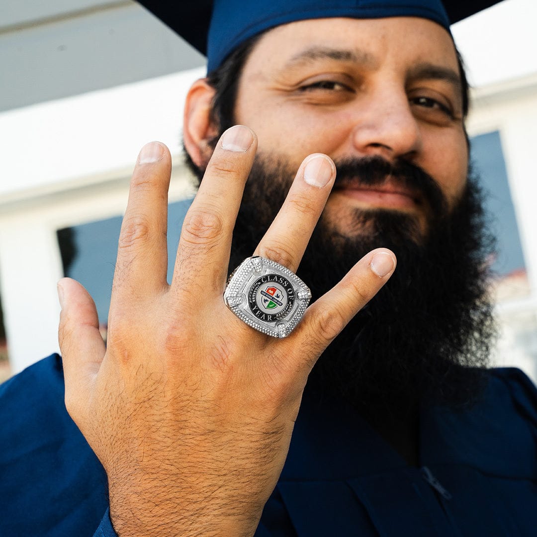 TrophySmack Graduation Gift Custom Legend Ring