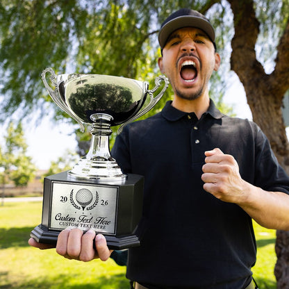 TrophySmack Grand Champion Golf Trophy