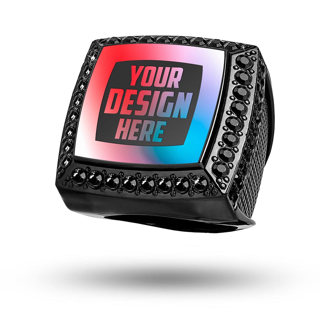 TrophySmack Gunmetal Upload Ring