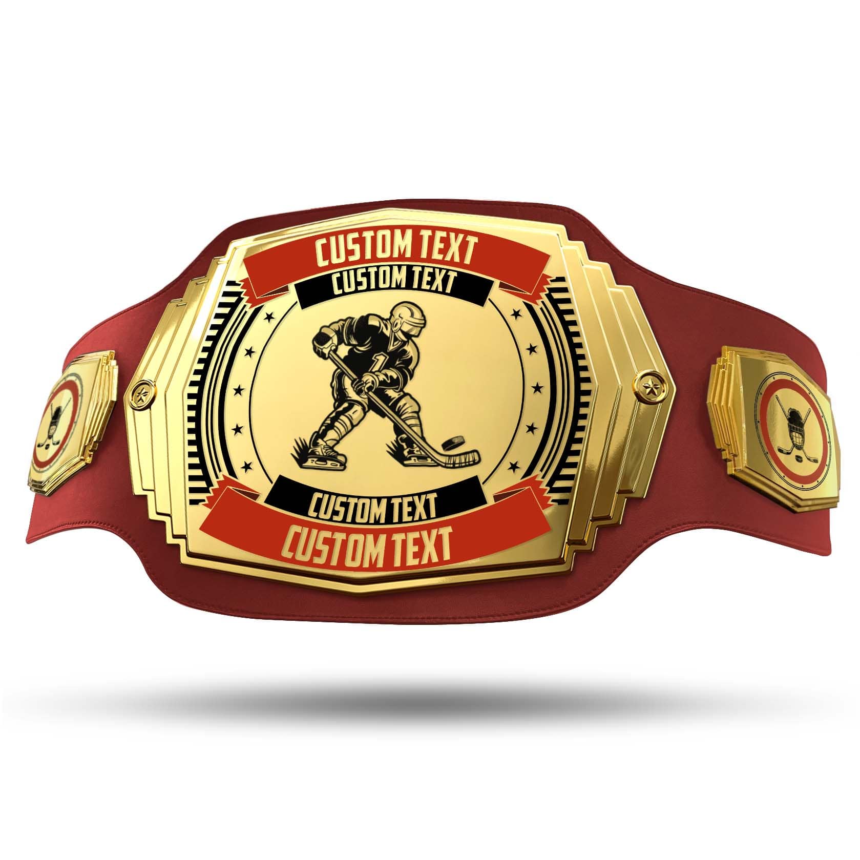 TrophySmack Hockey 6lb Customizable Championship Belt