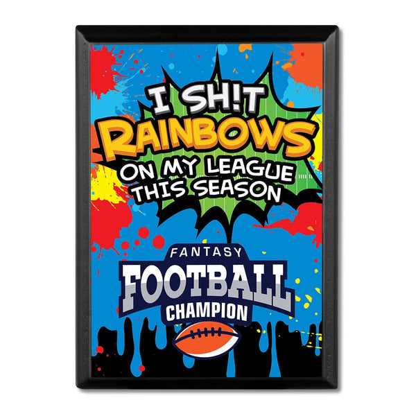 TrophySmack I Sh*T Rainbows Plaque