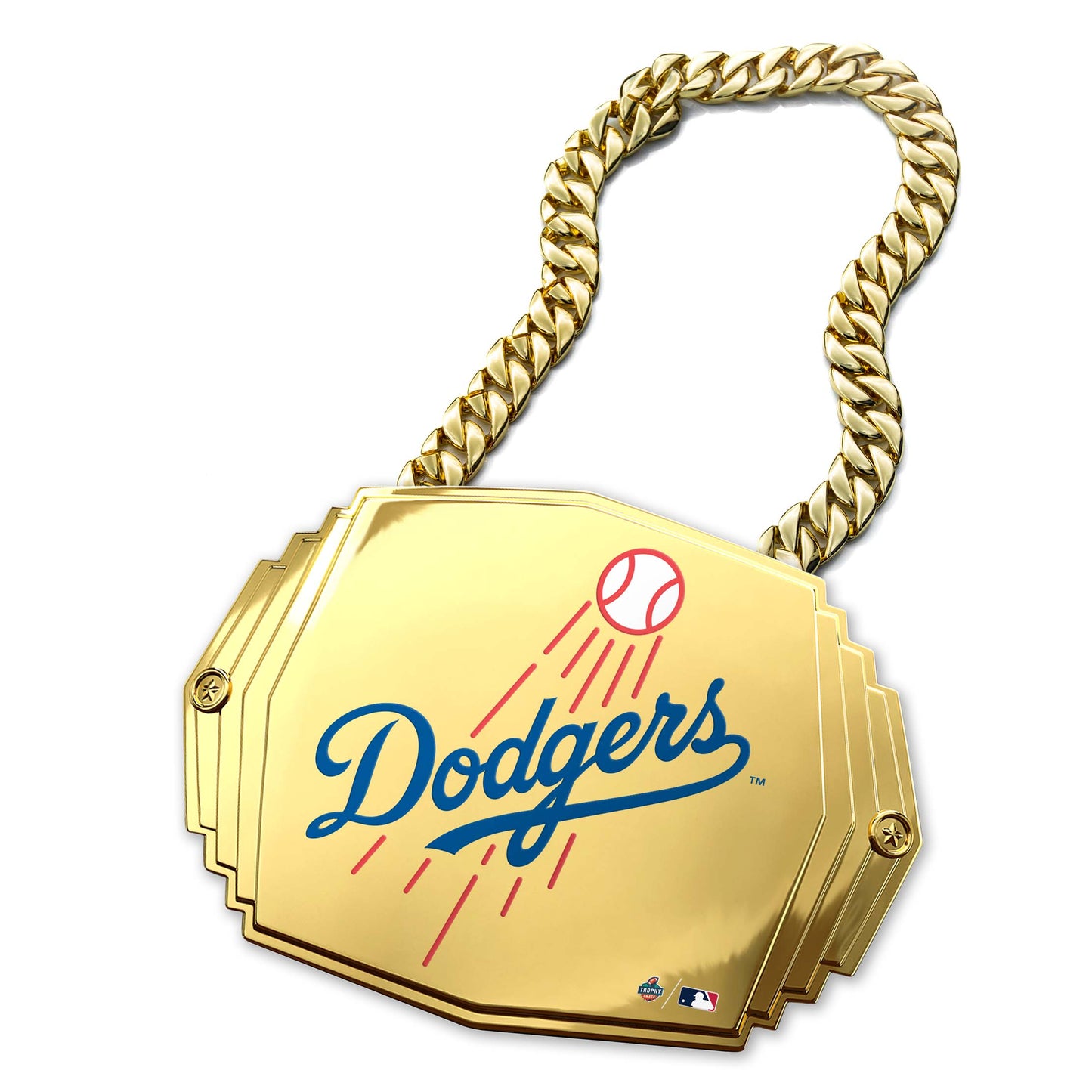 TrophySmack LA Dodgers Turnover Chain 5lb.