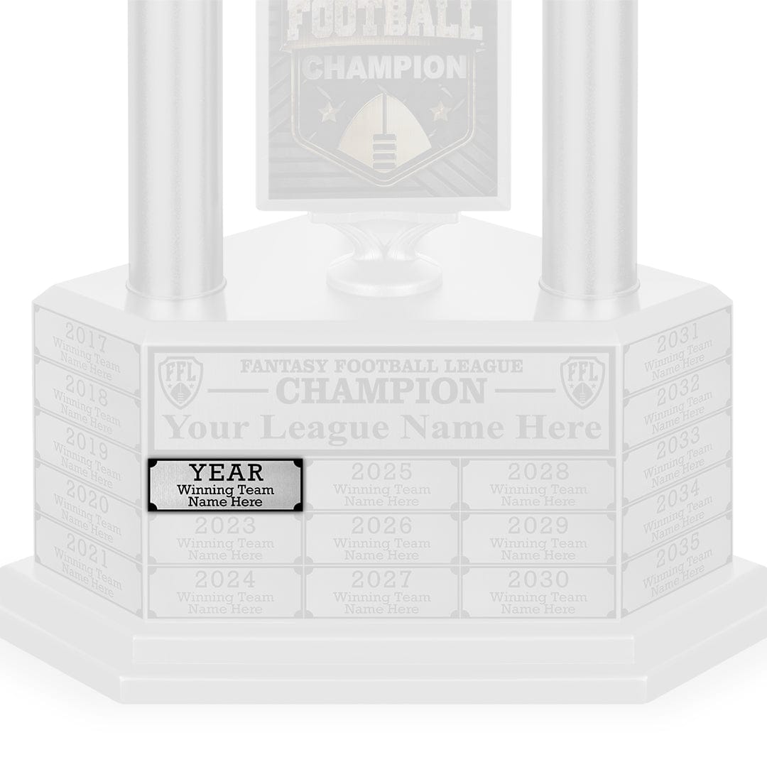 TrophySmack LEGACY Plate - For Trophies Ordered Before May 27th 2018