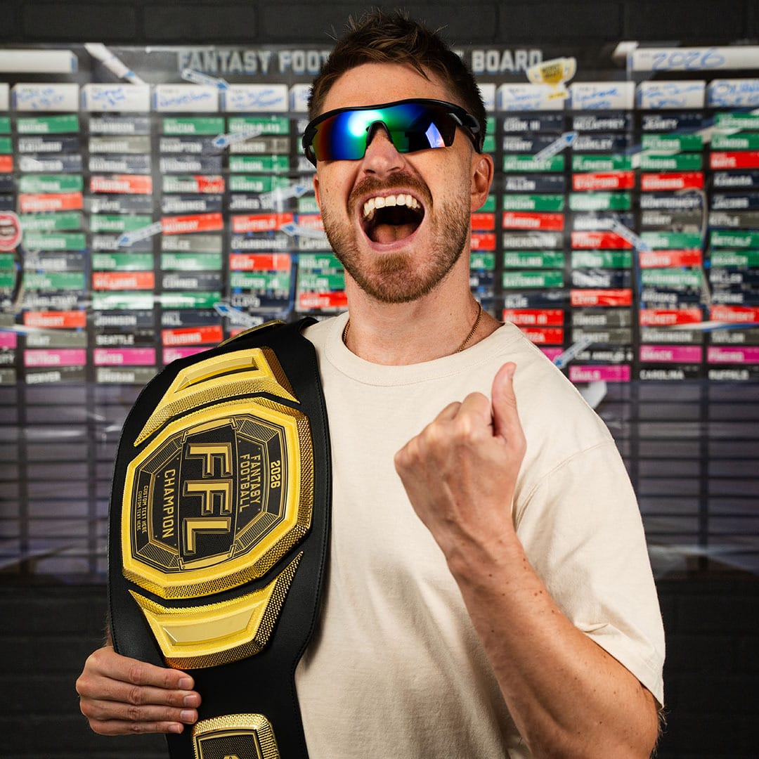 TrophySmack Legendary 6lb Fantasy Football Custom Championship Belt