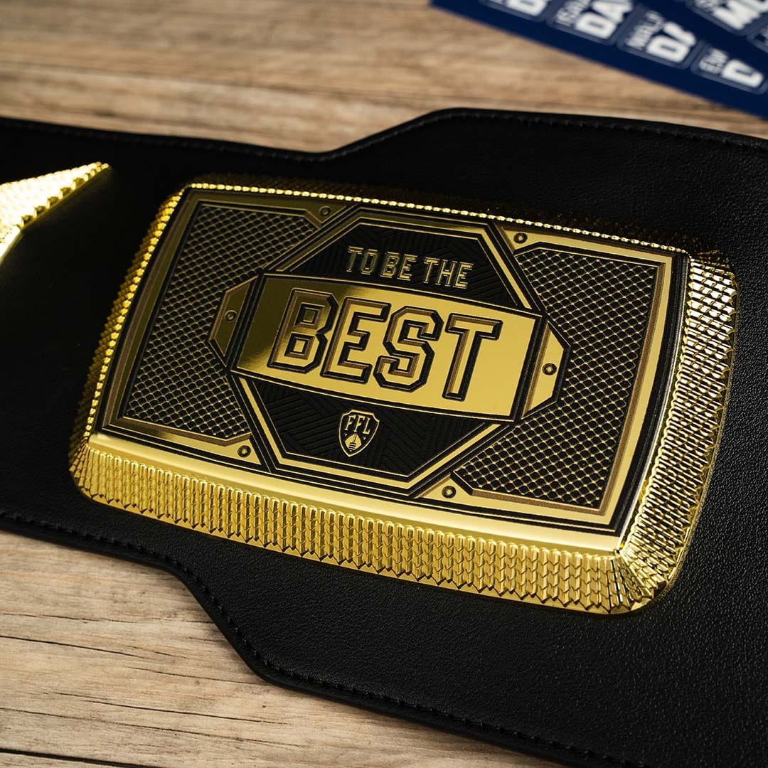 TrophySmack Legendary 6lb Fantasy Football Custom Championship Belt