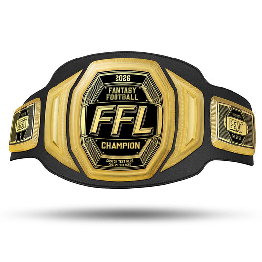 TrophySmack Legendary 6lb Fantasy Football Custom Championship Belt