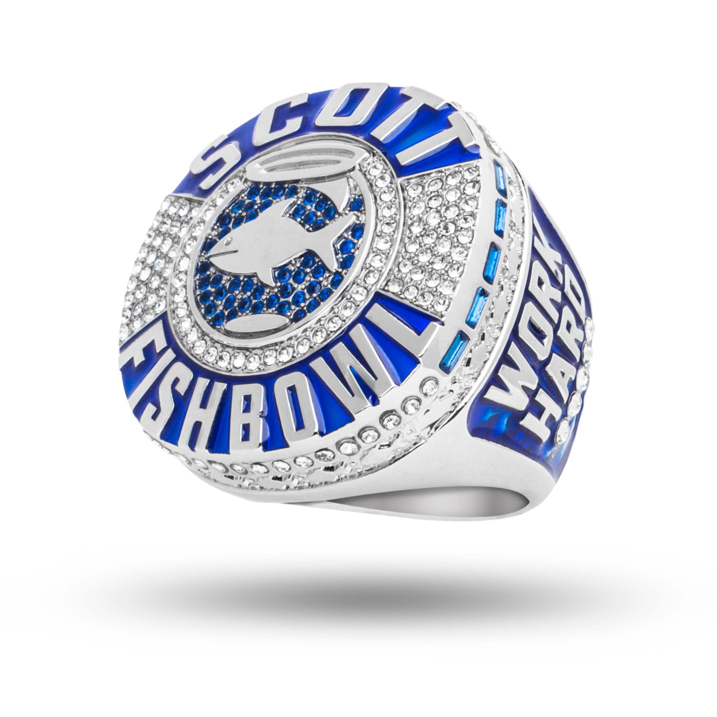 Exclusive Scott Fish Bowl Commemorative Ring TrophySmack Exclusive scott fish bowl commemorative ring trophysmack