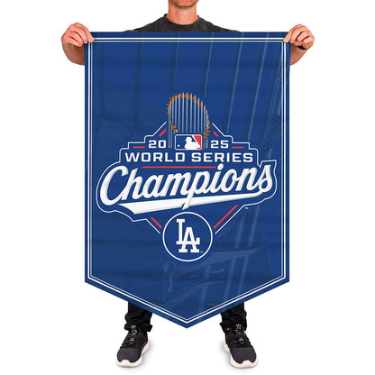 TrophySmack Los Angeles Dodgers MLB World Series Champion Banner