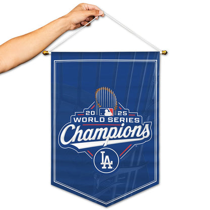 TrophySmack Los Angeles Dodgers MLB World Series Champion Banner