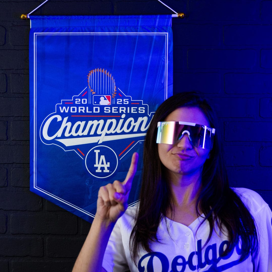 TrophySmack Los Angeles Dodgers MLB World Series Champion Banner