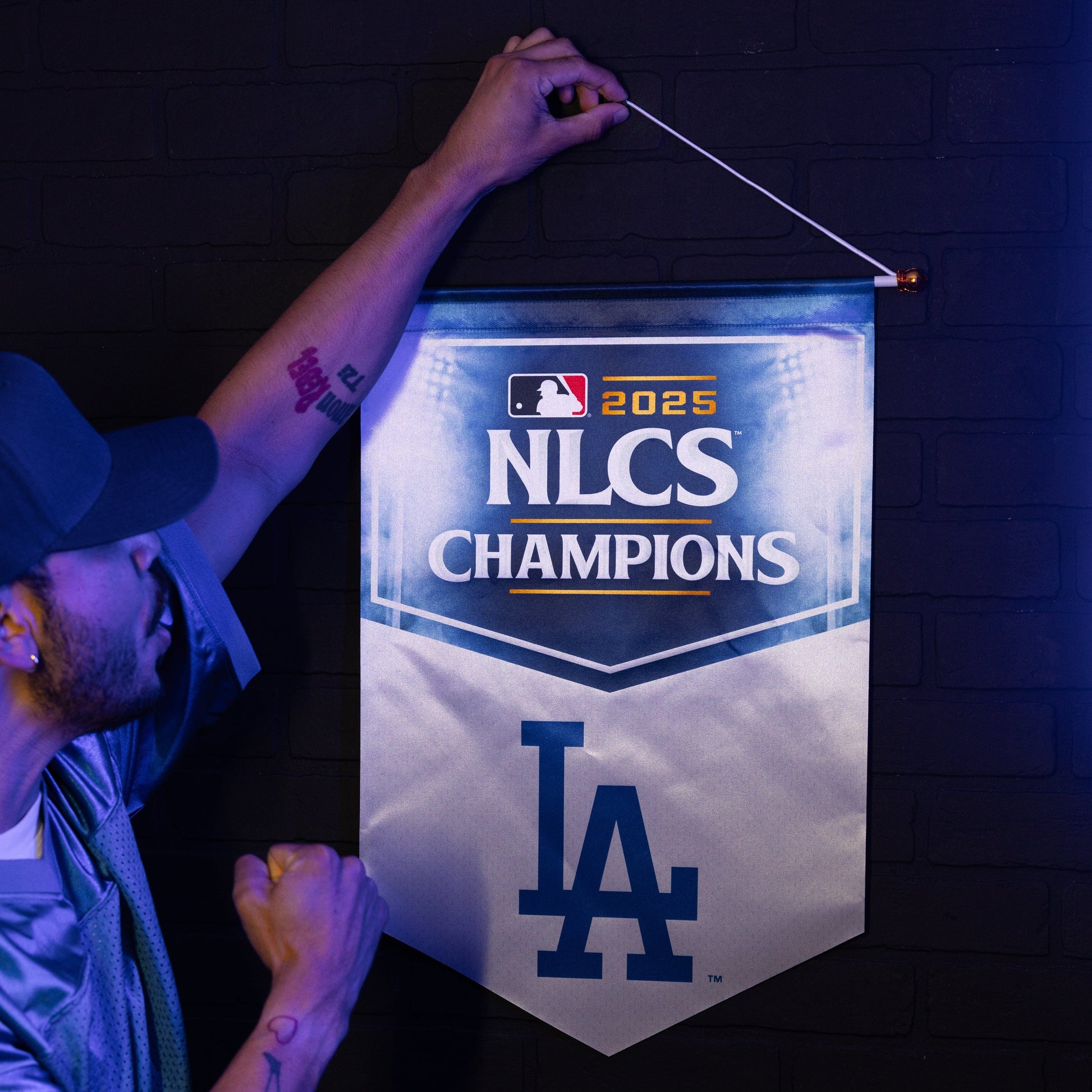 TrophySmack Los Angeles Dodgers NLCS Champion Banner