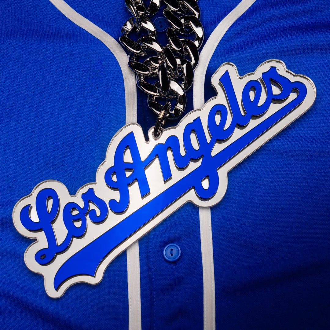 Los Angeles Dodgers Script Logo MLB Chromatic Chain - TrophySmack