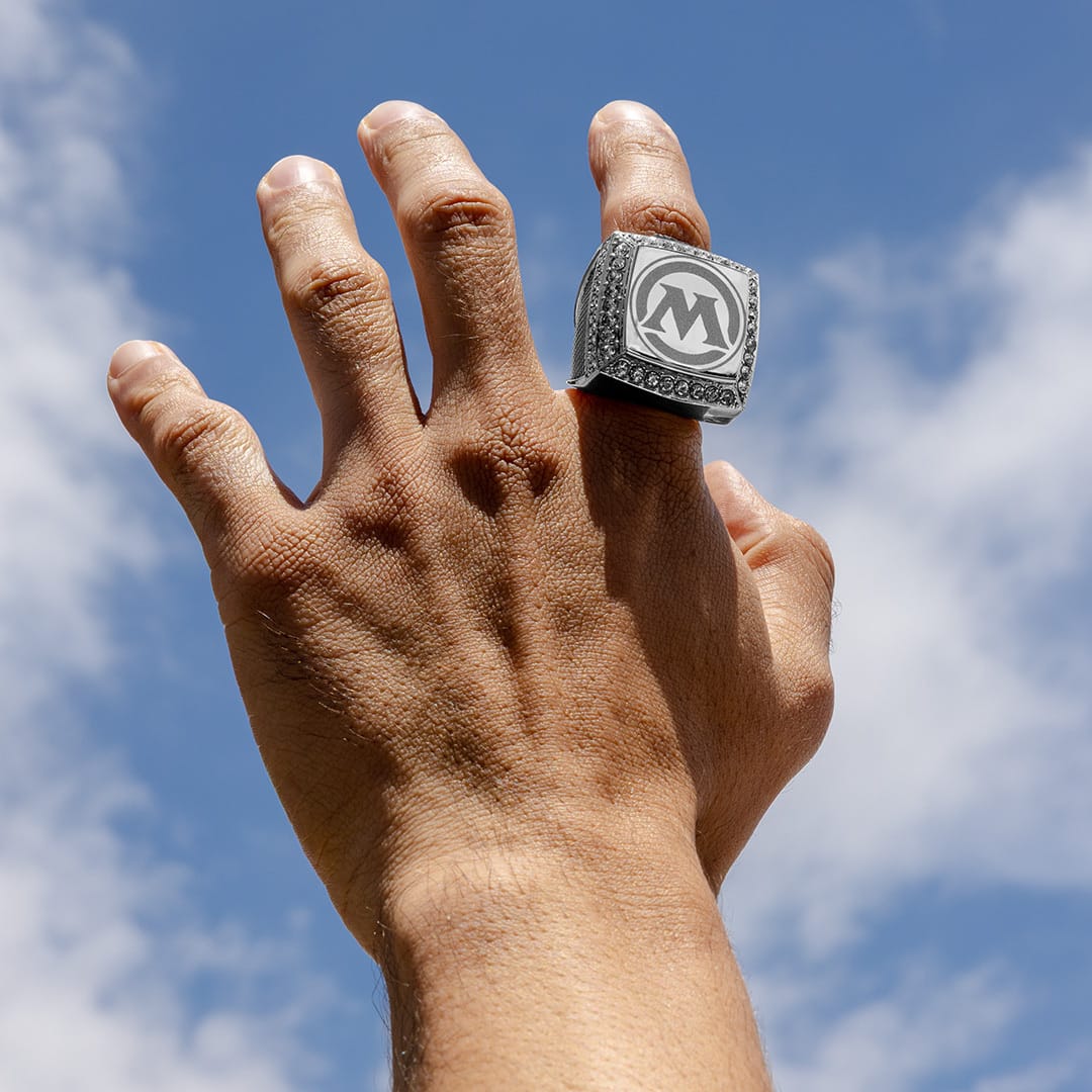 TrophySmack Magic: The Gathering Logo Ring