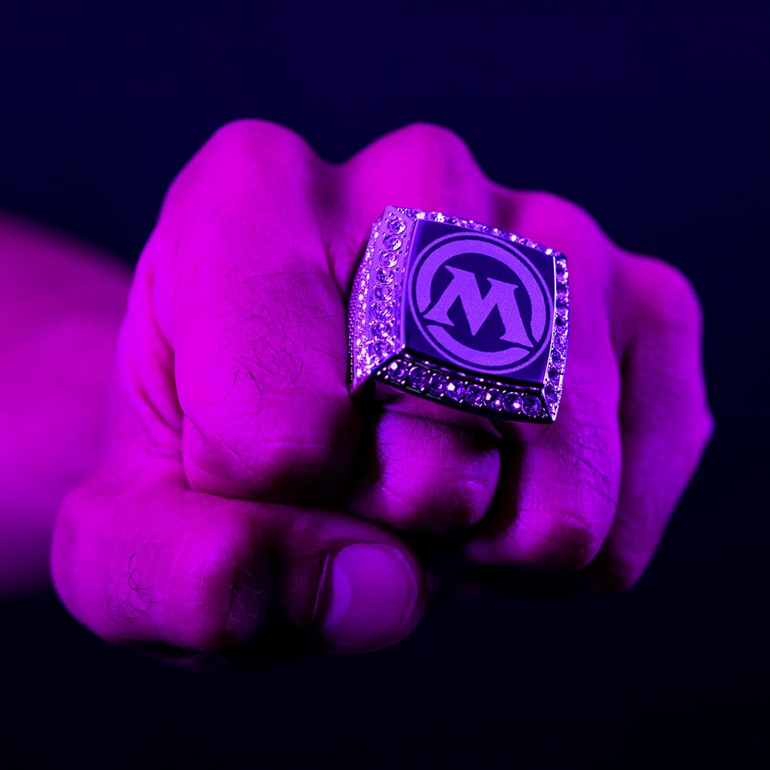 TrophySmack Magic: The Gathering Logo Ring