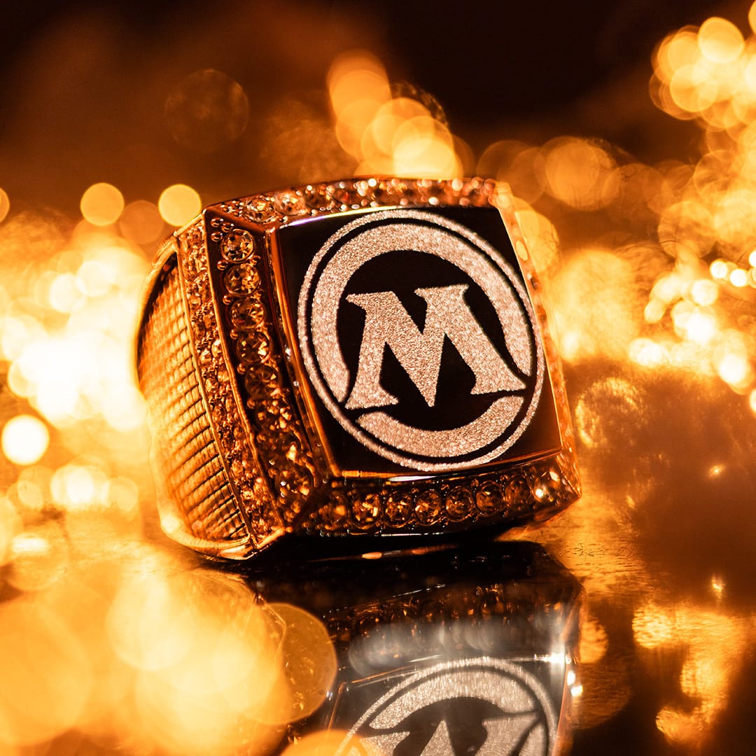 TrophySmack Magic: The Gathering Logo Ring