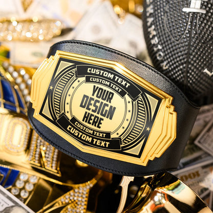 TrophySmack Mini Championship Belt - Custom 1lb Title Belt