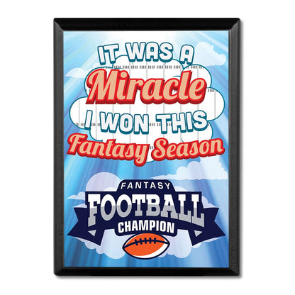 TrophySmack Miracle Plaque