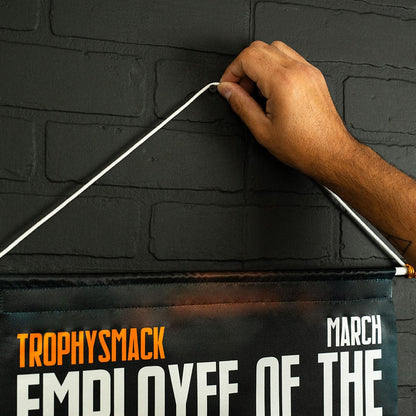 TrophySmack Modern Employee Of the Month Banner