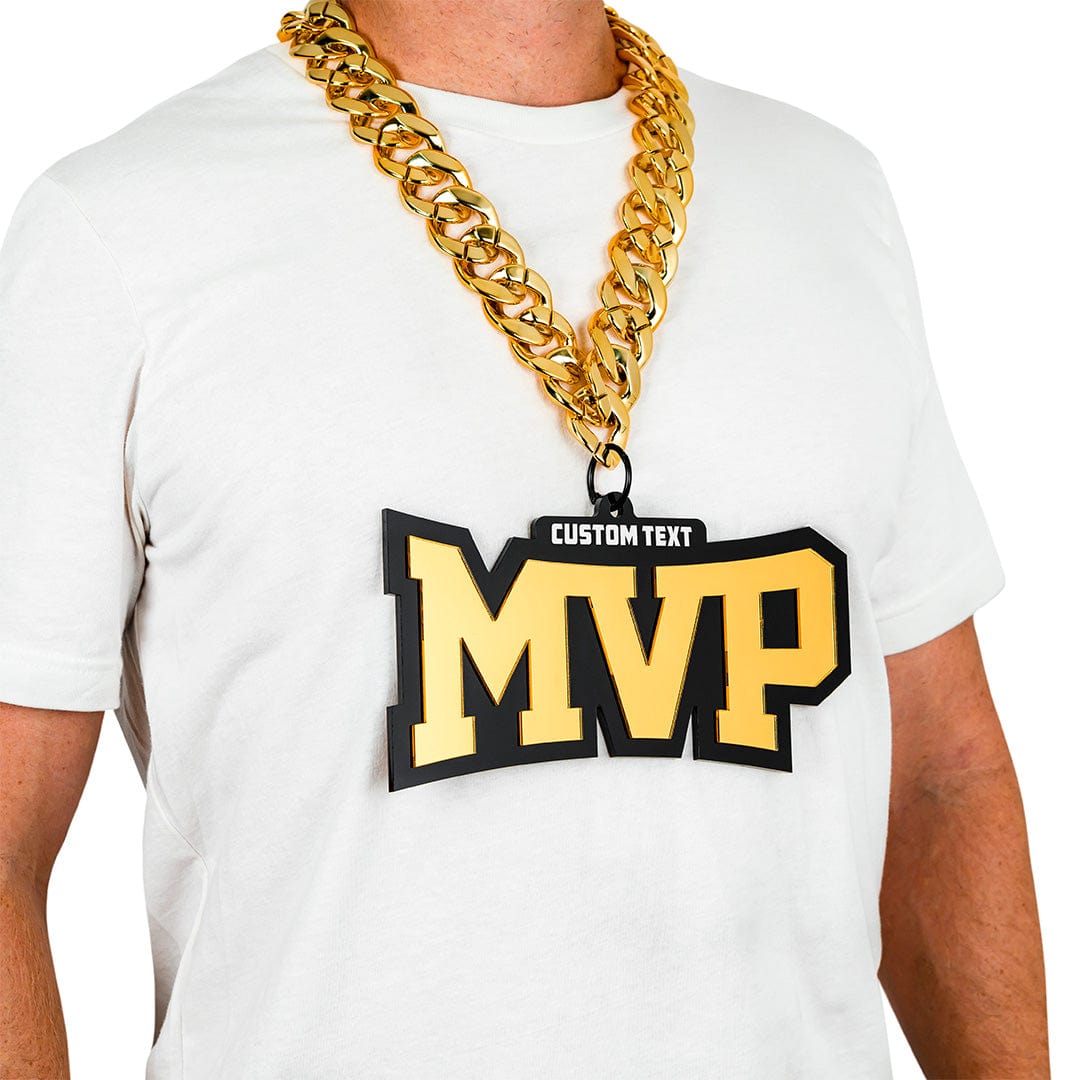 Rolex Chain Crip Turnover Chain: Custom Football Chains - TrophySmack