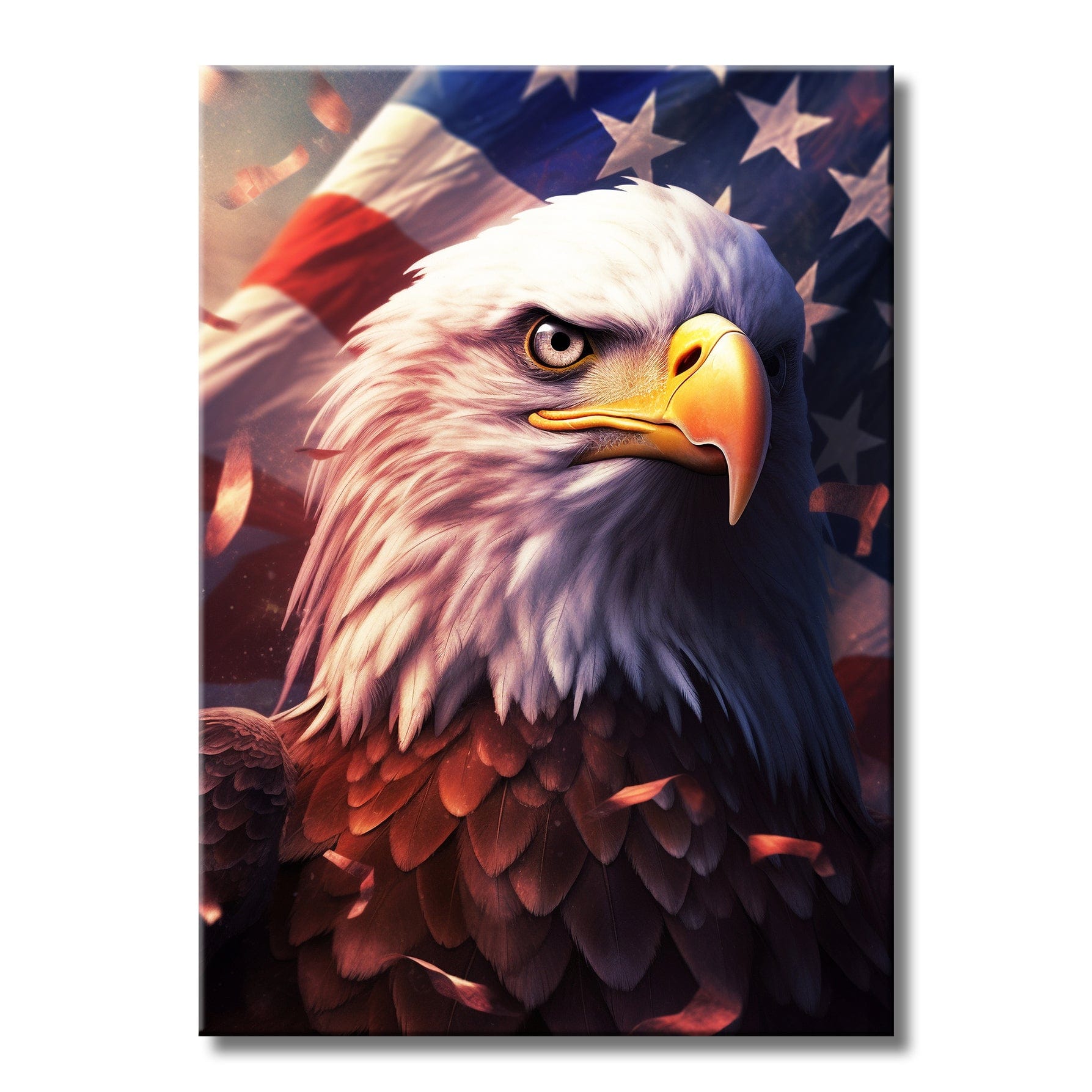 Patriotic Eagle Art