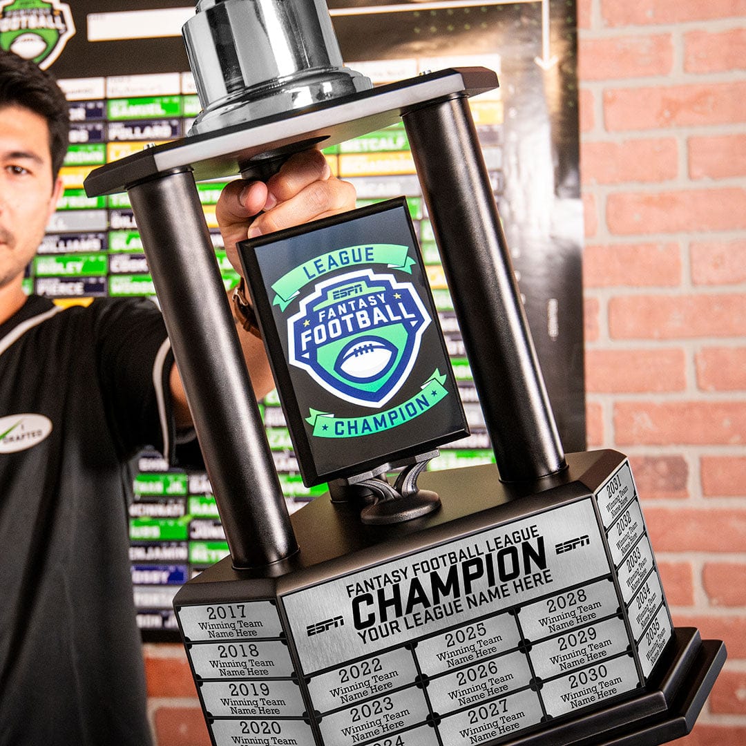 TrophySmack Perpetual ESPN Fantasy Football Championship Trophy