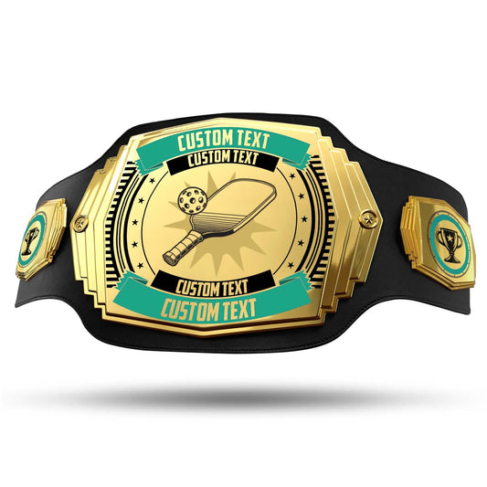 TrophySmack Pickleball Ultimate 6lb Custom Championship Belt