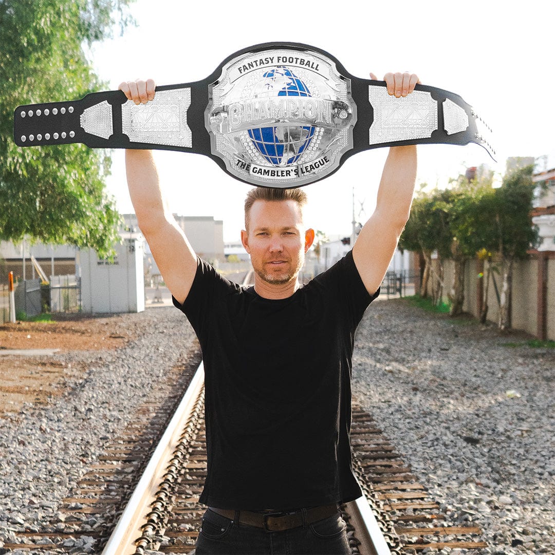 TrophySmack Platinum Ultimate Blinged-Out Championship Belt