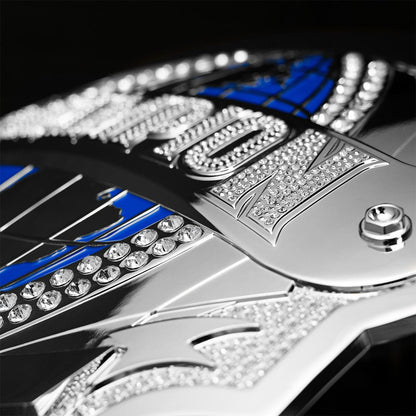 TrophySmack Platinum Ultimate Blinged-Out Championship Belt