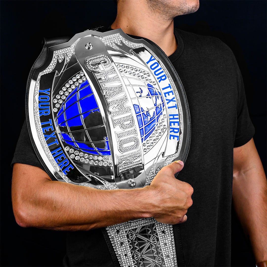 TrophySmack Platinum Ultimate Blinged-Out Championship Belt