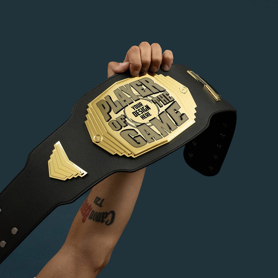 TrophySmack Player of The Game 2lb Custom Championship Youth Belt