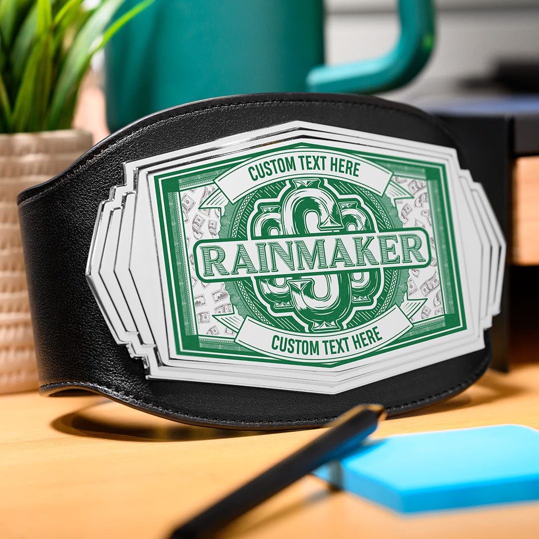 TrophySmack Rainmaker Custom 1lb Championship Belt