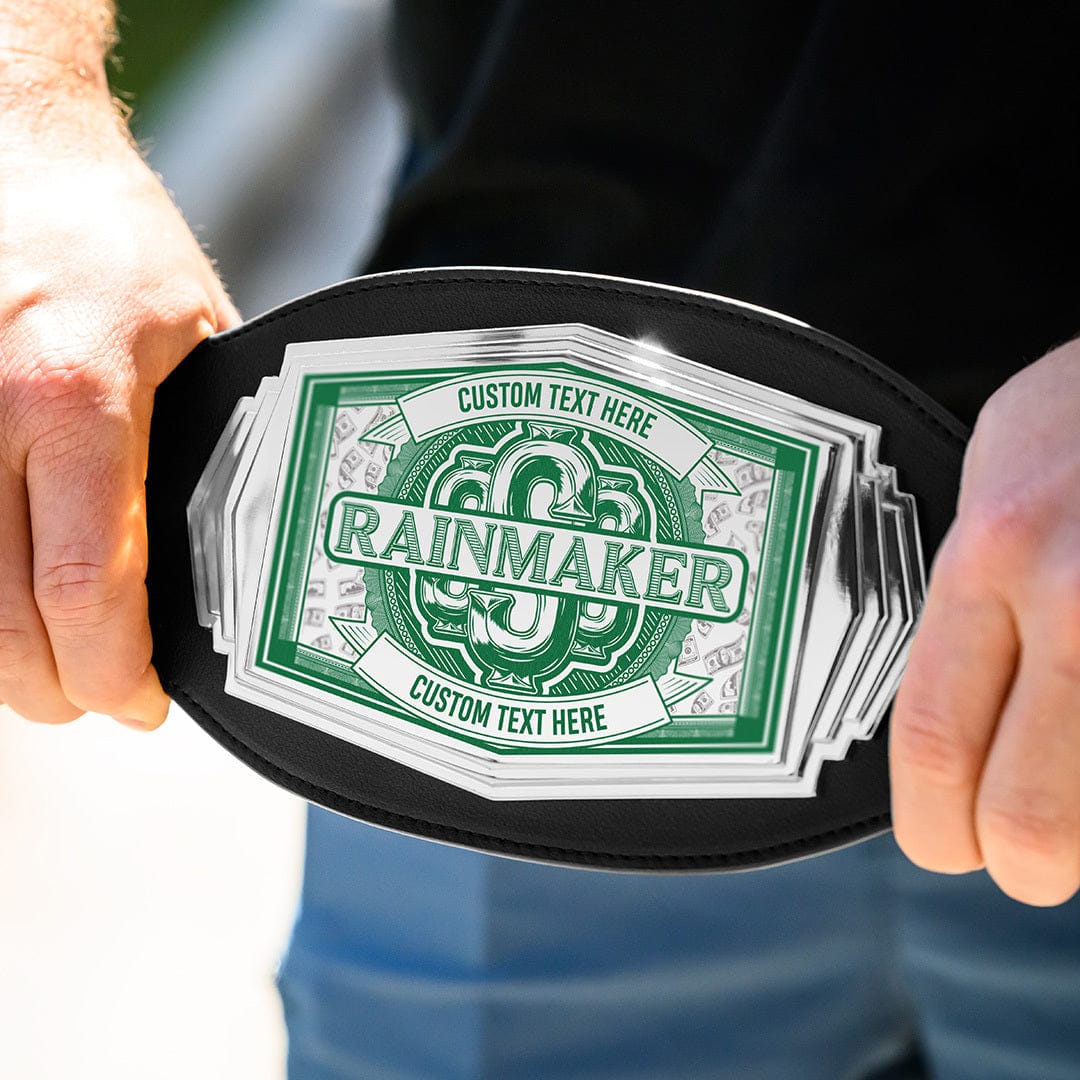 TrophySmack Rainmaker Custom 1lb Championship Belt
