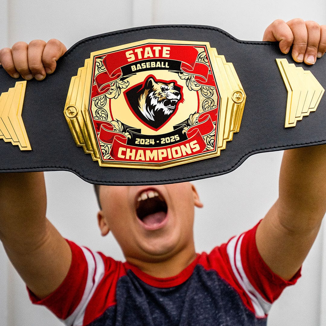 TrophySmack Regal 2lb Championship Belt - Youth Size Title Belt