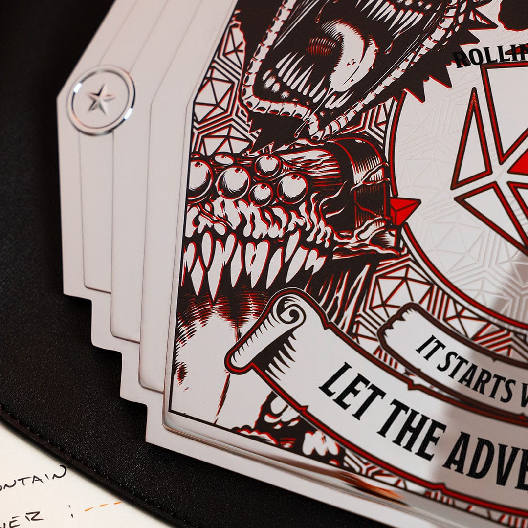 TrophySmack Rolling Stories D&D Campaign Completion Belt