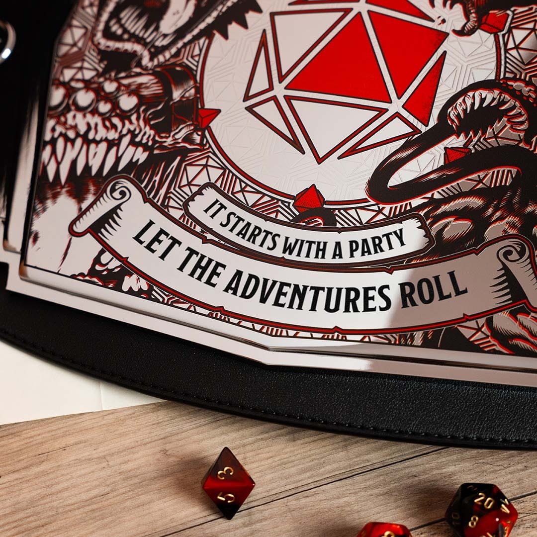 TrophySmack Rolling Stories D&D Campaign Completion Belt