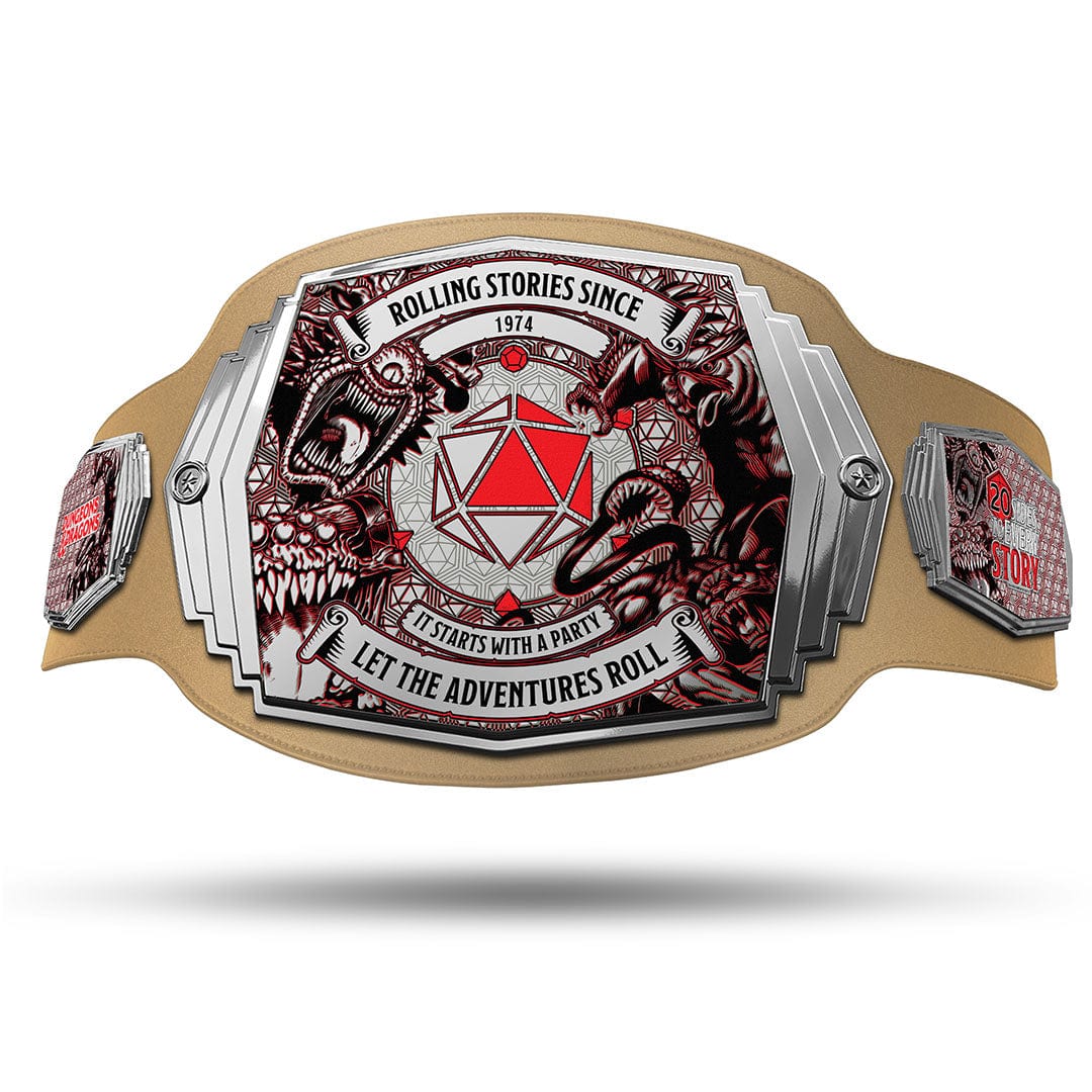 TrophySmack Rolling Stories D&D Campaign Completion Belt