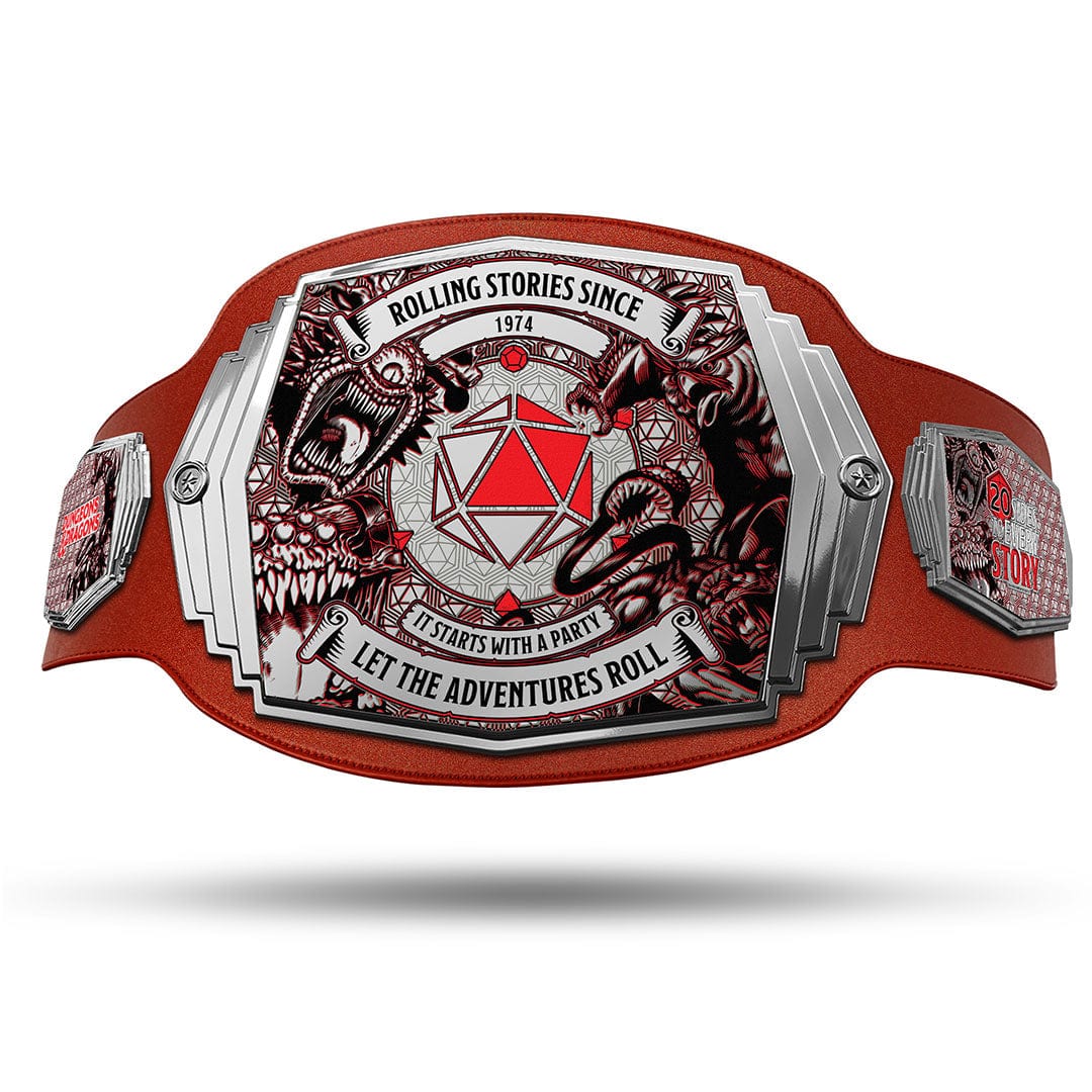 TrophySmack Rolling Stories D&D Campaign Completion Belt