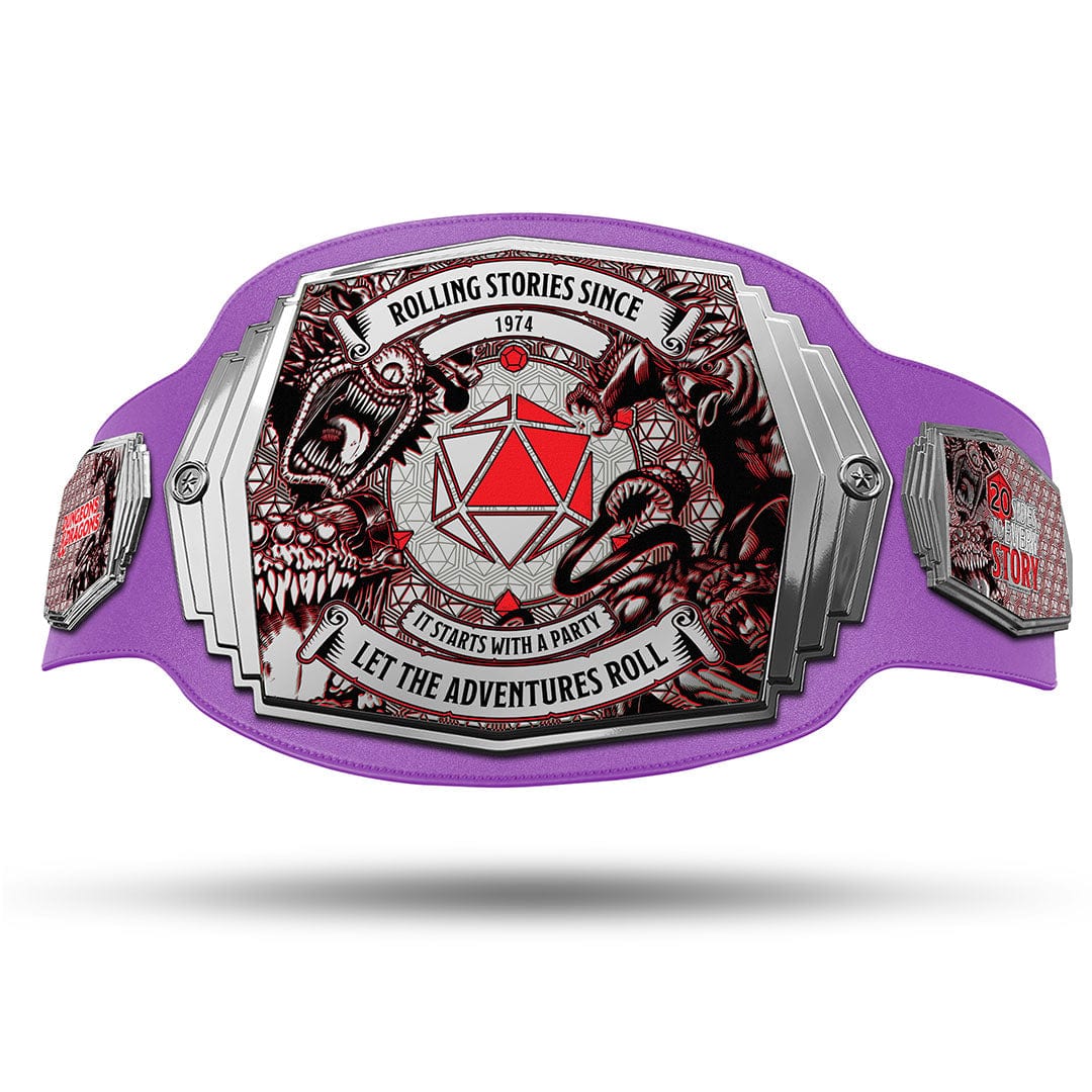 TrophySmack Rolling Stories D&D Campaign Completion Belt