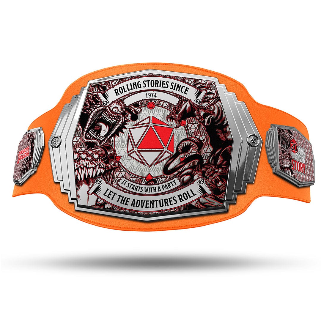 TrophySmack Rolling Stories D&D Campaign Completion Belt