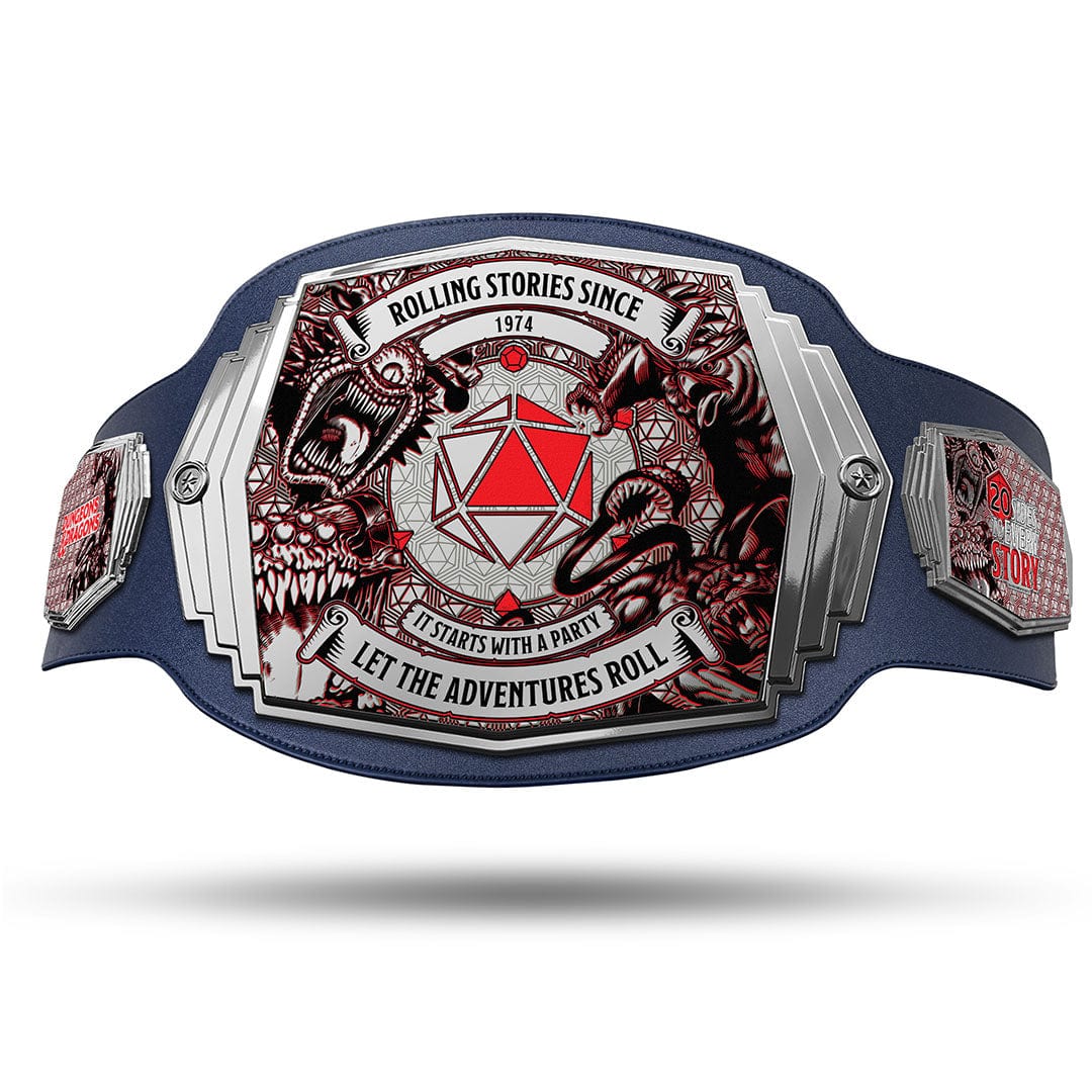 TrophySmack Rolling Stories D&D Campaign Completion Belt