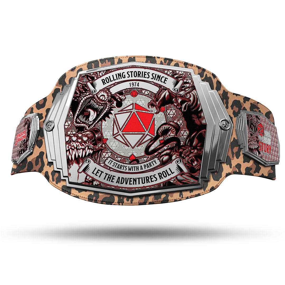 TrophySmack Rolling Stories D&D Campaign Completion Belt