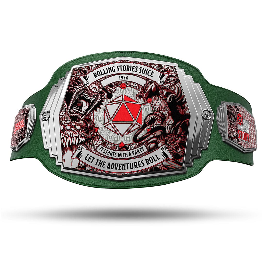 TrophySmack Rolling Stories D&D Campaign Completion Belt