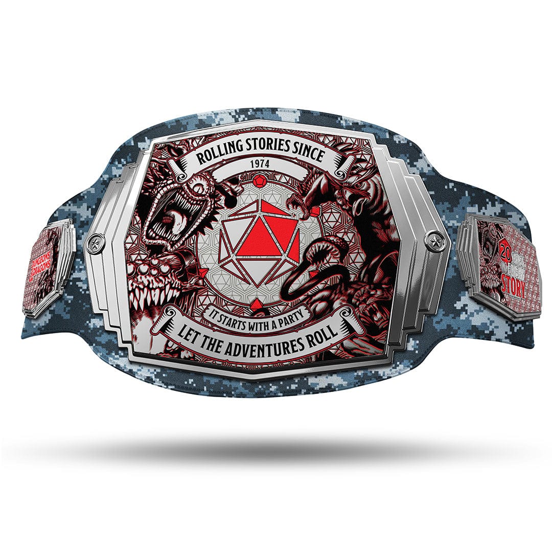 TrophySmack Rolling Stories D&D Campaign Completion Belt