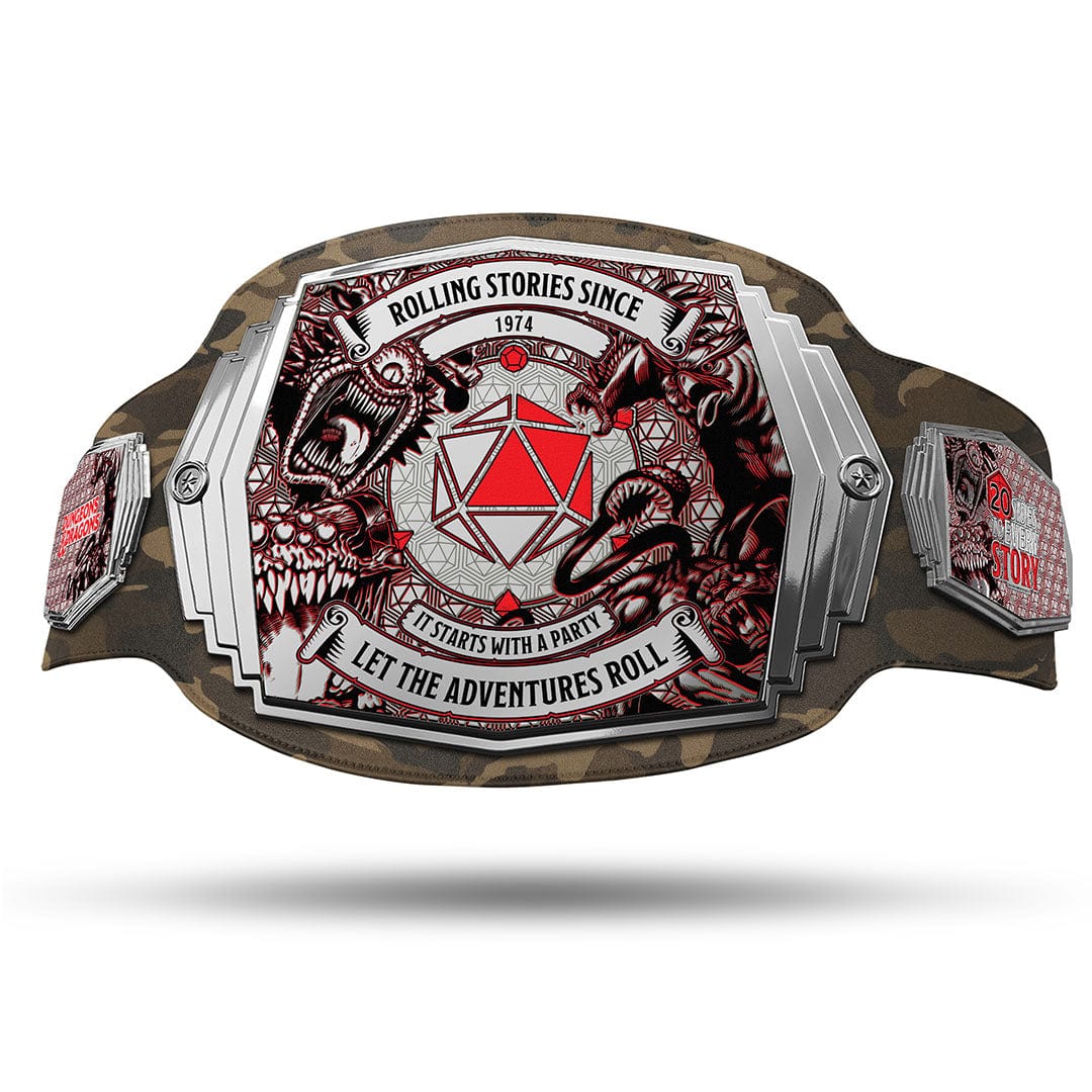 TrophySmack Rolling Stories D&D Campaign Completion Belt