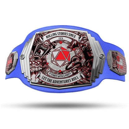 TrophySmack Rolling Stories D&D Campaign Completion Belt