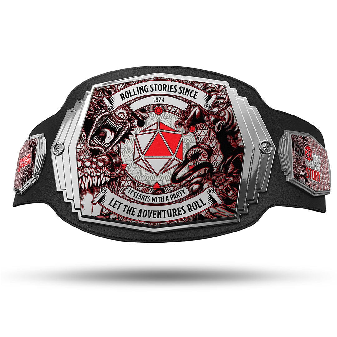 TrophySmack Rolling Stories D&D Campaign Completion Belt